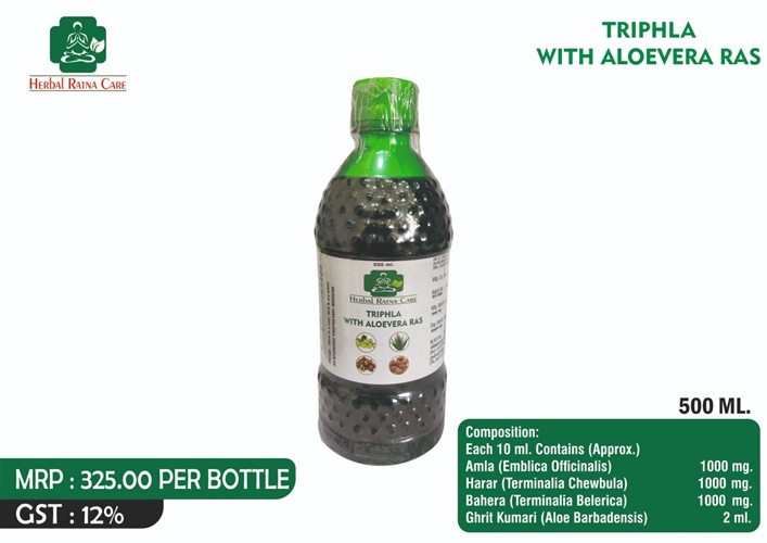 TRIPHLA WITH ALOEVERA RAS